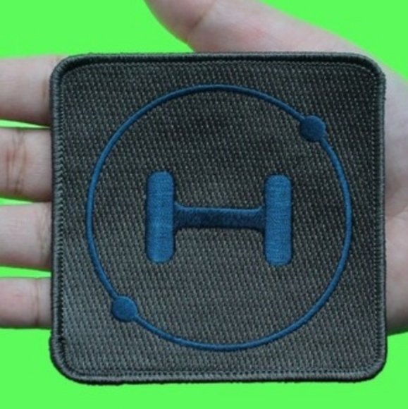 For All Mankind Patch Helios Aerospace Costume Embroidered Iron On - Picture 2 of 4